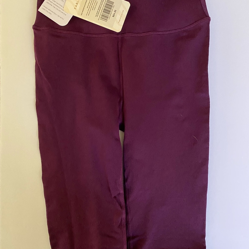 Fabletics new large leggings purple